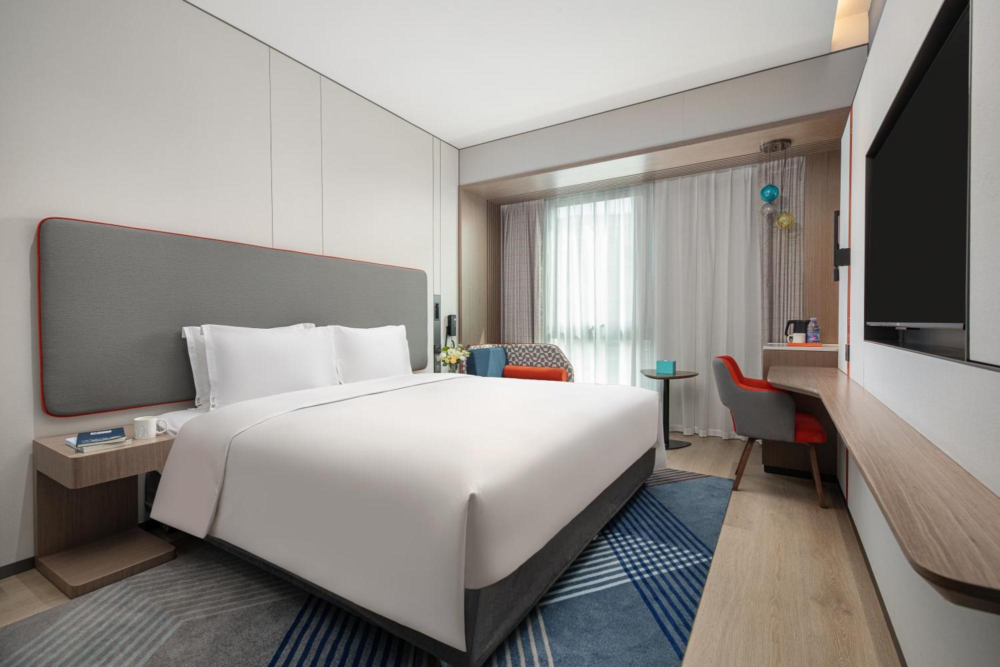 Holiday Inn Express Changfeng Park Shanghai Esterno foto