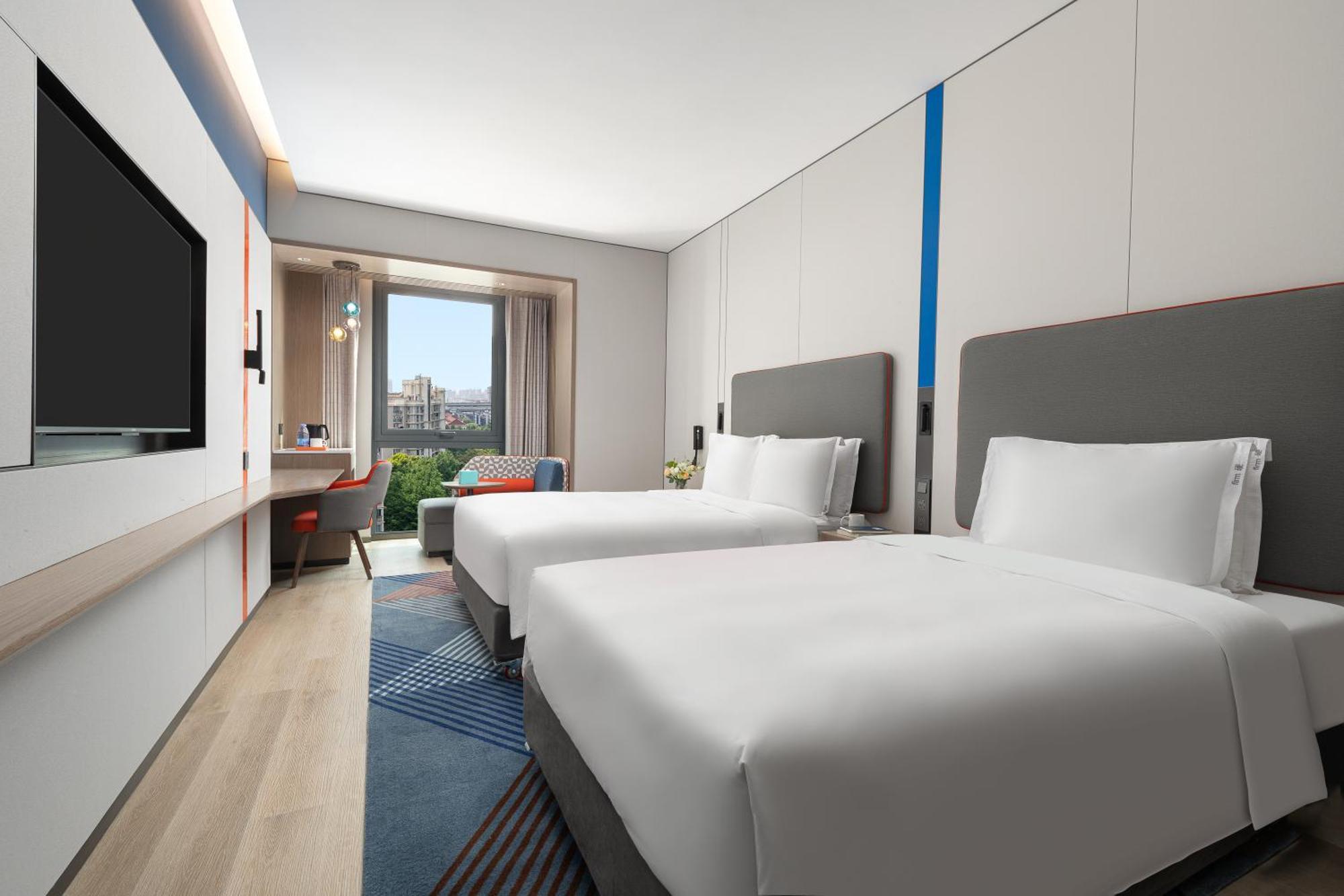 Holiday Inn Express Changfeng Park Shanghai Esterno foto