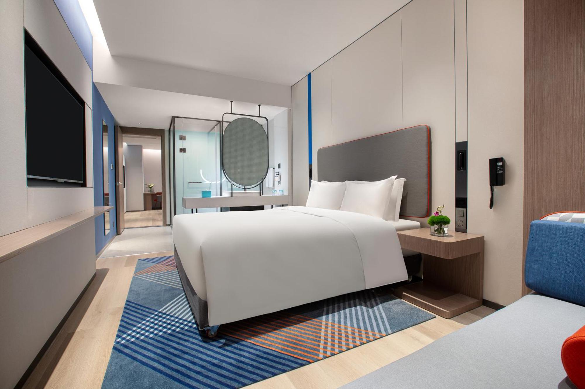 Holiday Inn Express Changfeng Park Shanghai Esterno foto