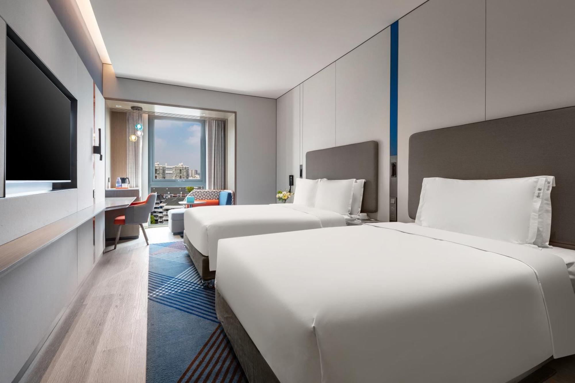 Holiday Inn Express Changfeng Park Shanghai Esterno foto